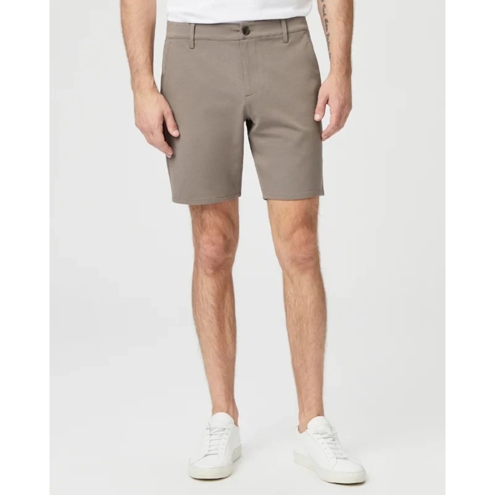 Paige Rickson‎ Trouser Short in Dark Taupe Men 38 TRANSCEND KNIT Performance NWT